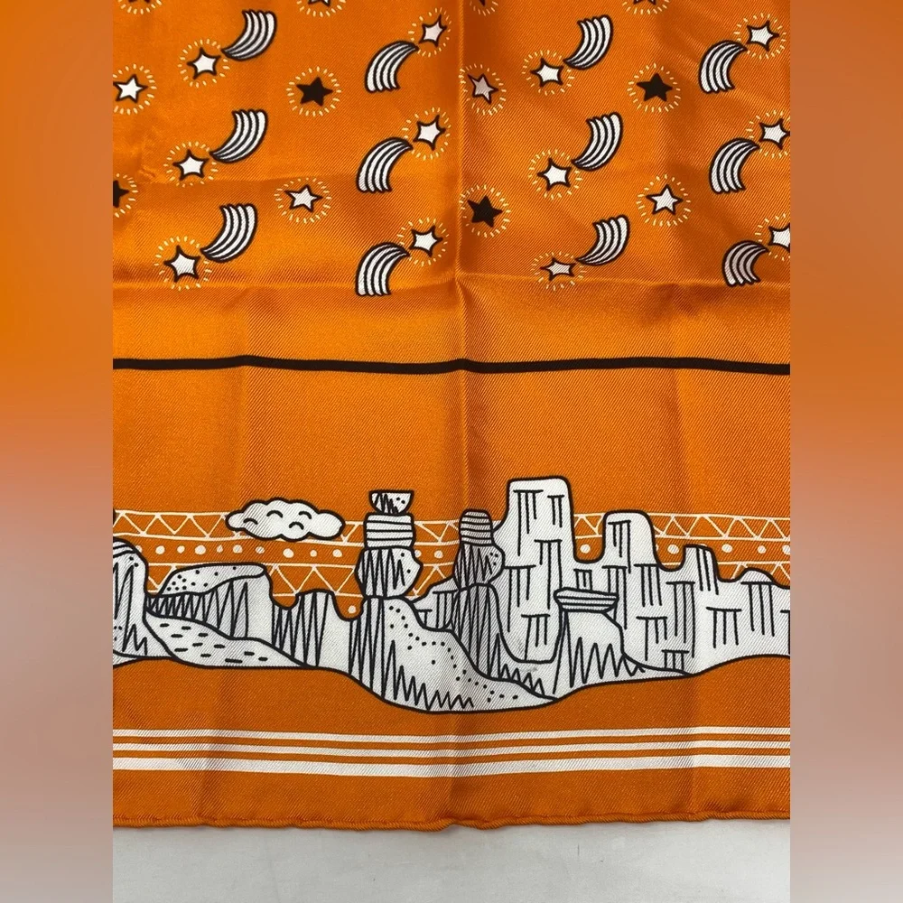Hermes Les Canyons Etoiles Bandana 55 By Pierre Marie - Picture 14 of 16